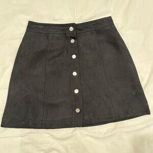 H&M Velvet Skirt